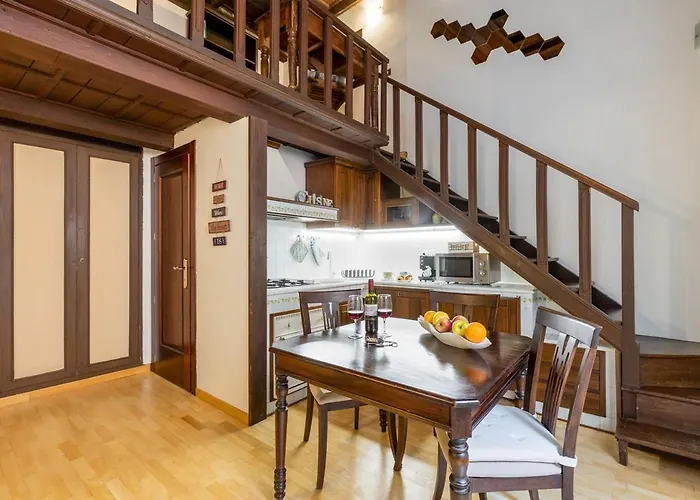 Trastevere Duplex Loft Apartament